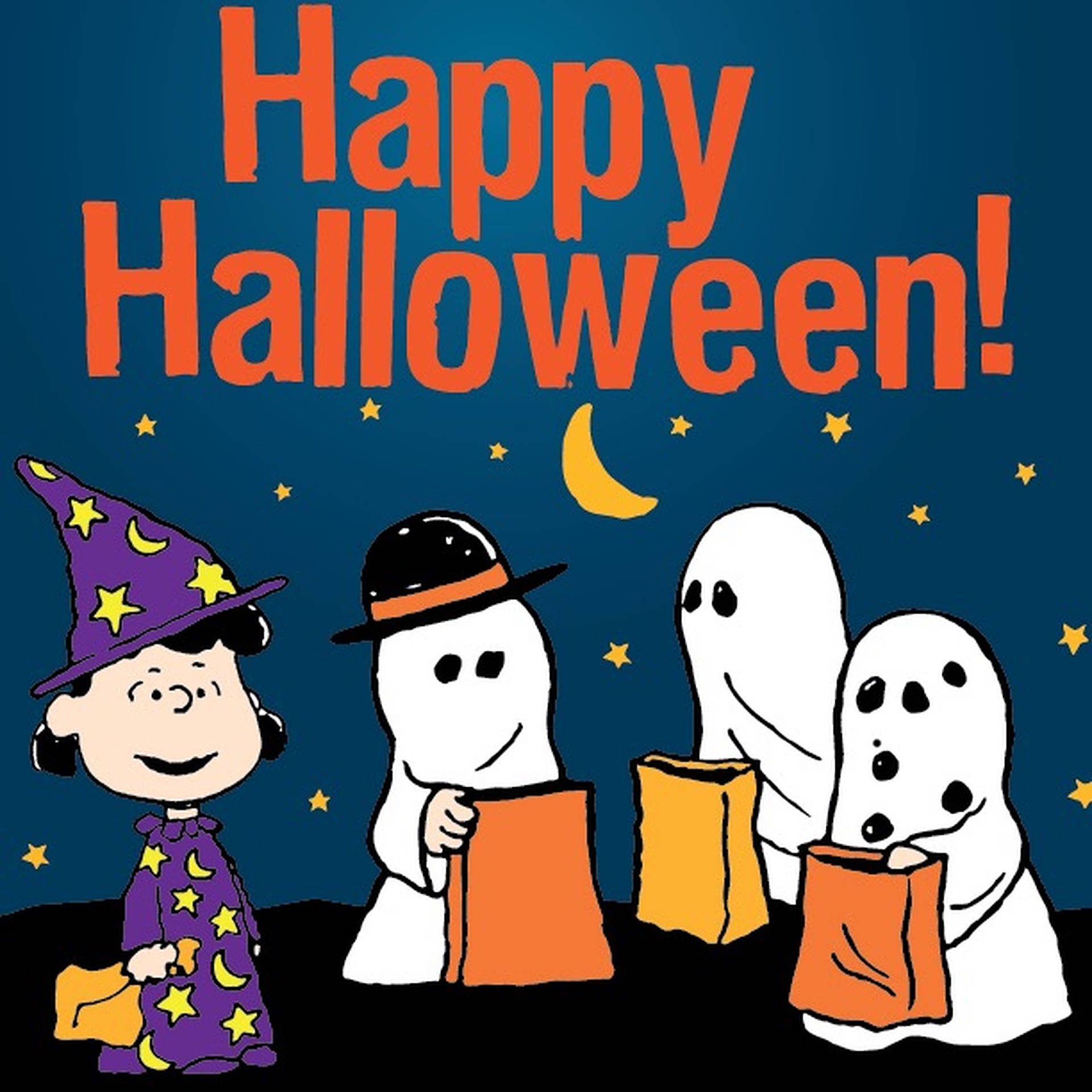 Charlie Brown Halloween Costumes Background