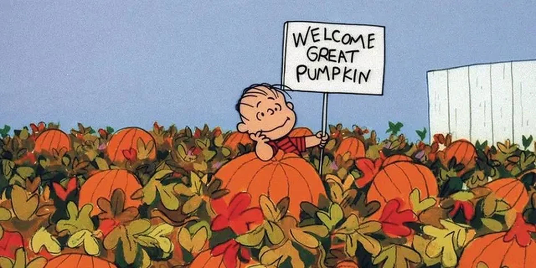 Charlie Brown Halloween Sign