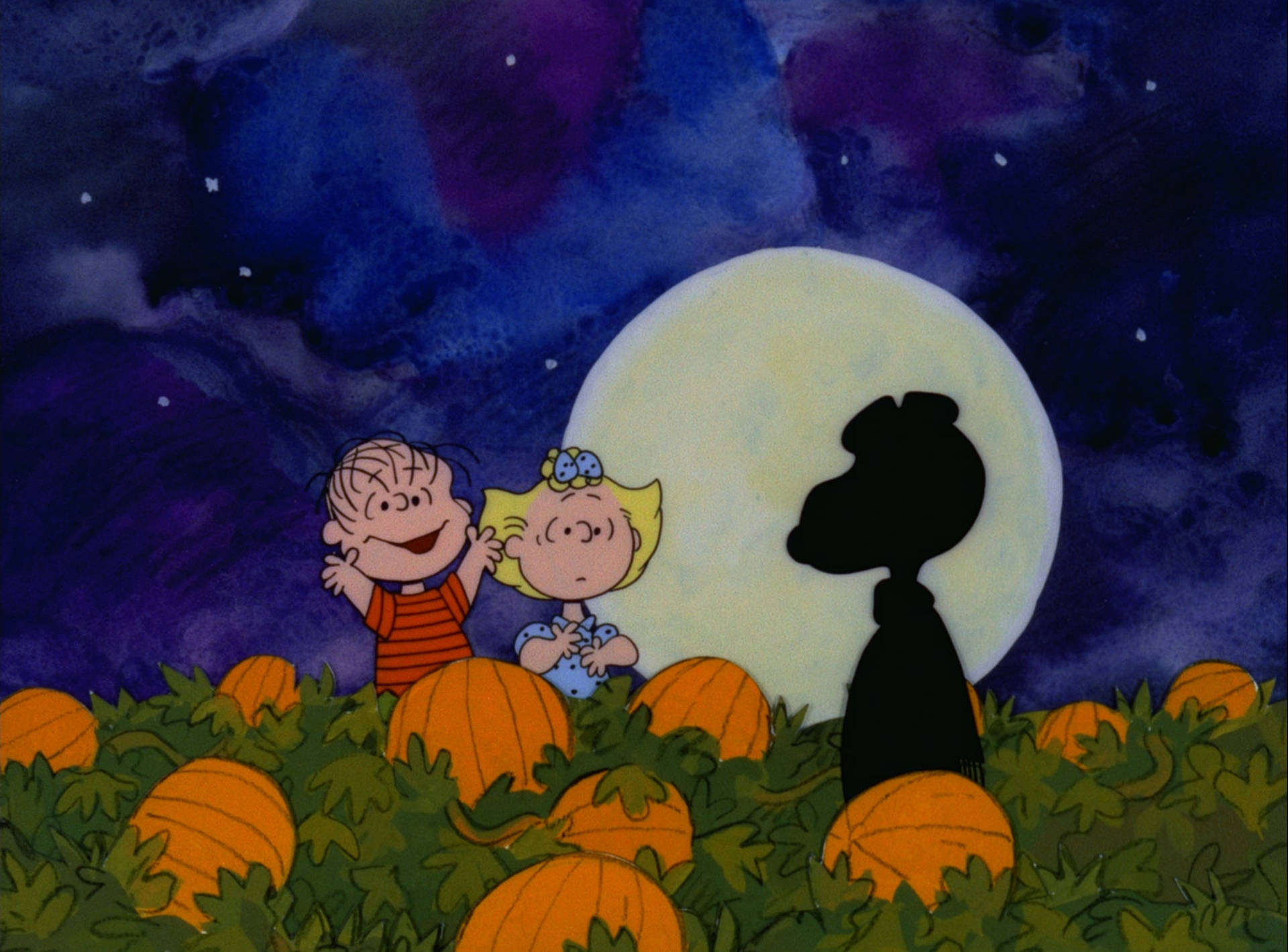 Charlie Brown Halloween Silhouette