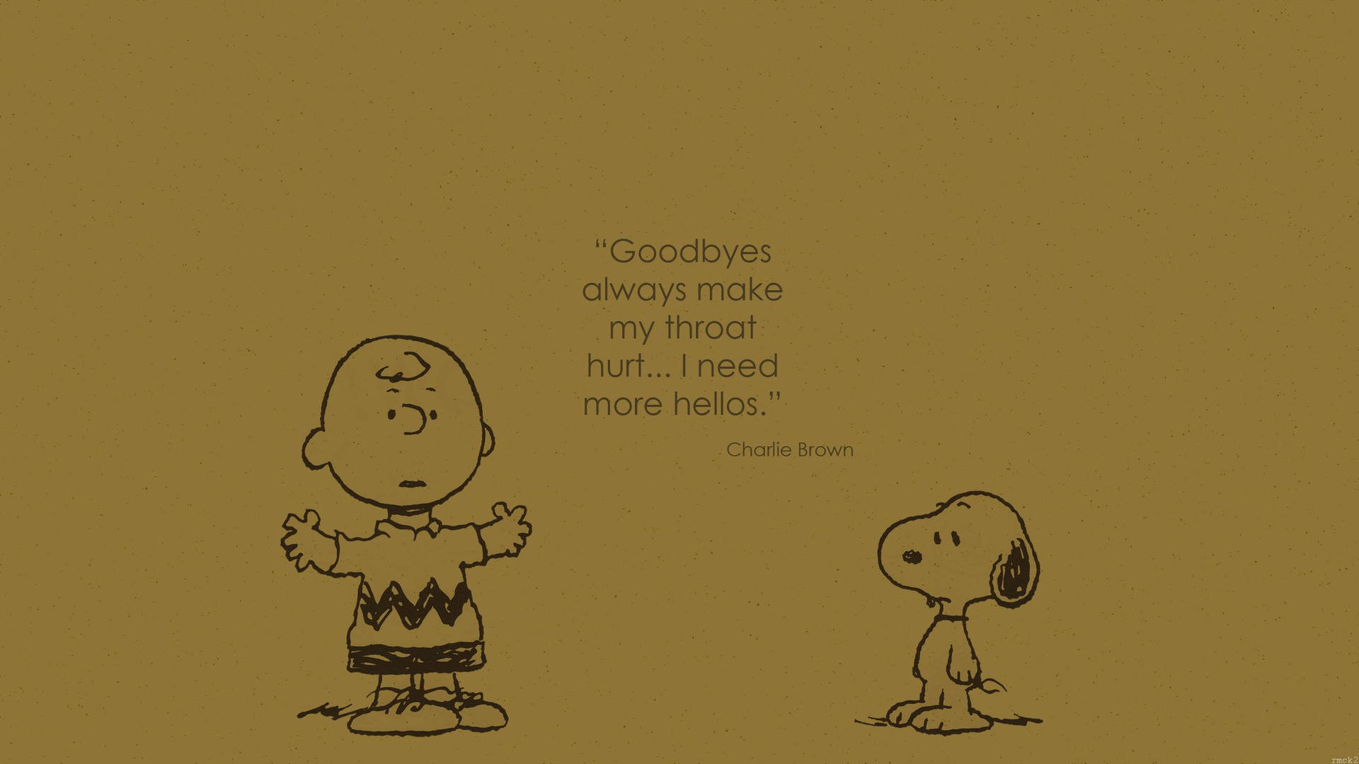Charlie Brown Quote In Snoopy