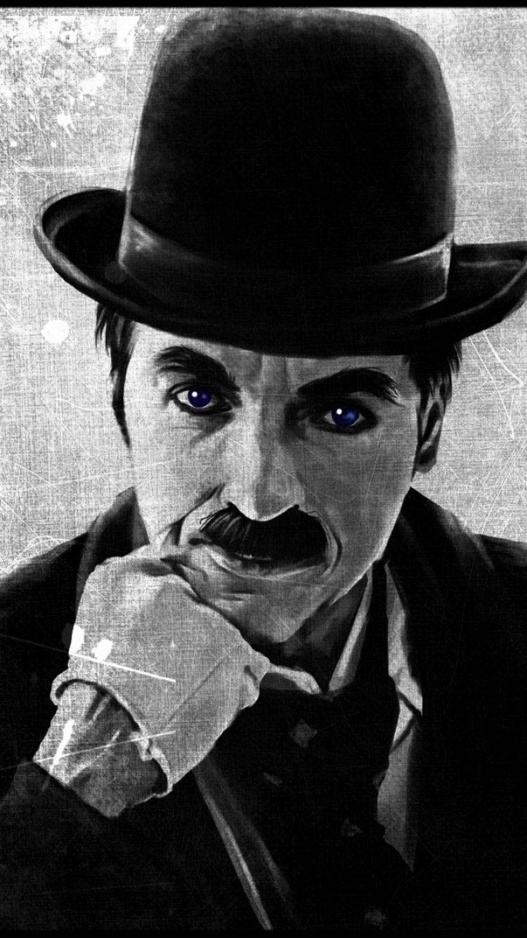 Charlie Chaplin, An Icon Of The Silent Film Age Background
