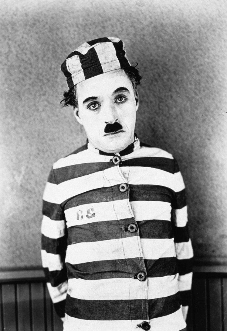 Charlie Chaplin As Prisoner Background