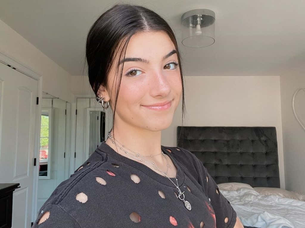 Charlie Damelio Beaming With Joy