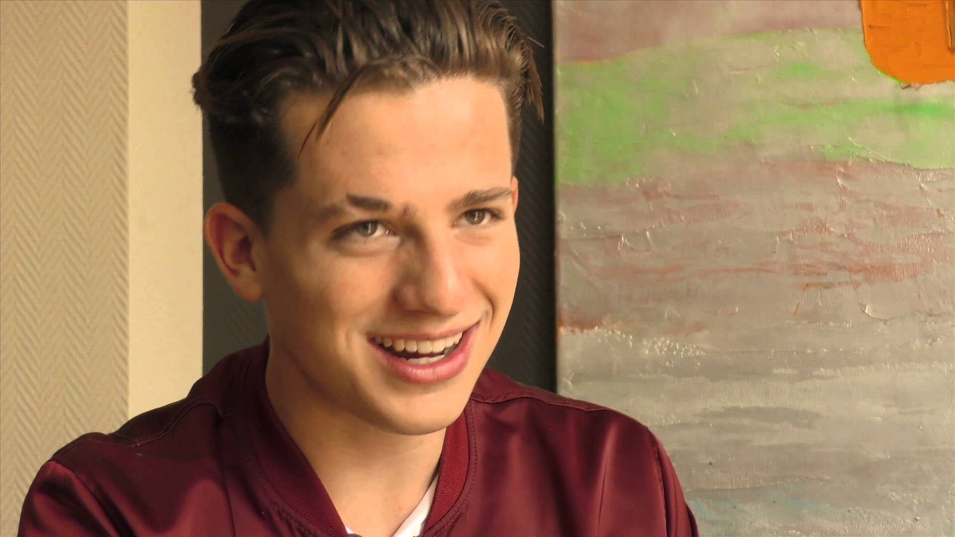 Charlie Puth With A Painting