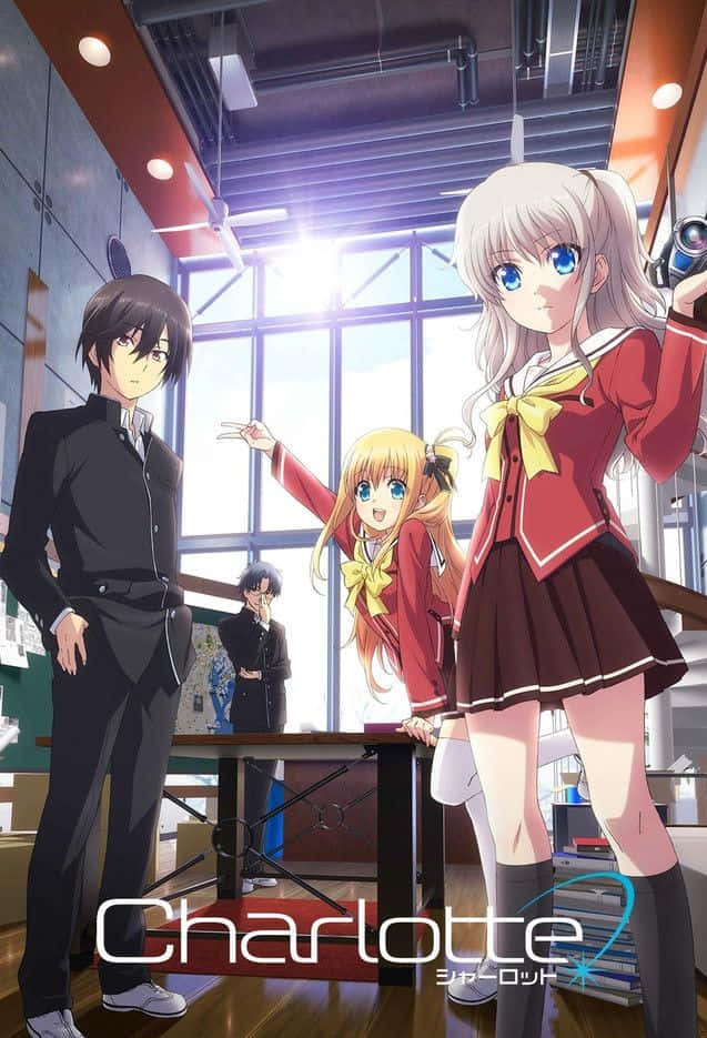 Charlotte Anime Character, Outdoor Scene