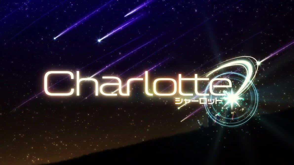Charlotte Anime Meteor Shower Background
