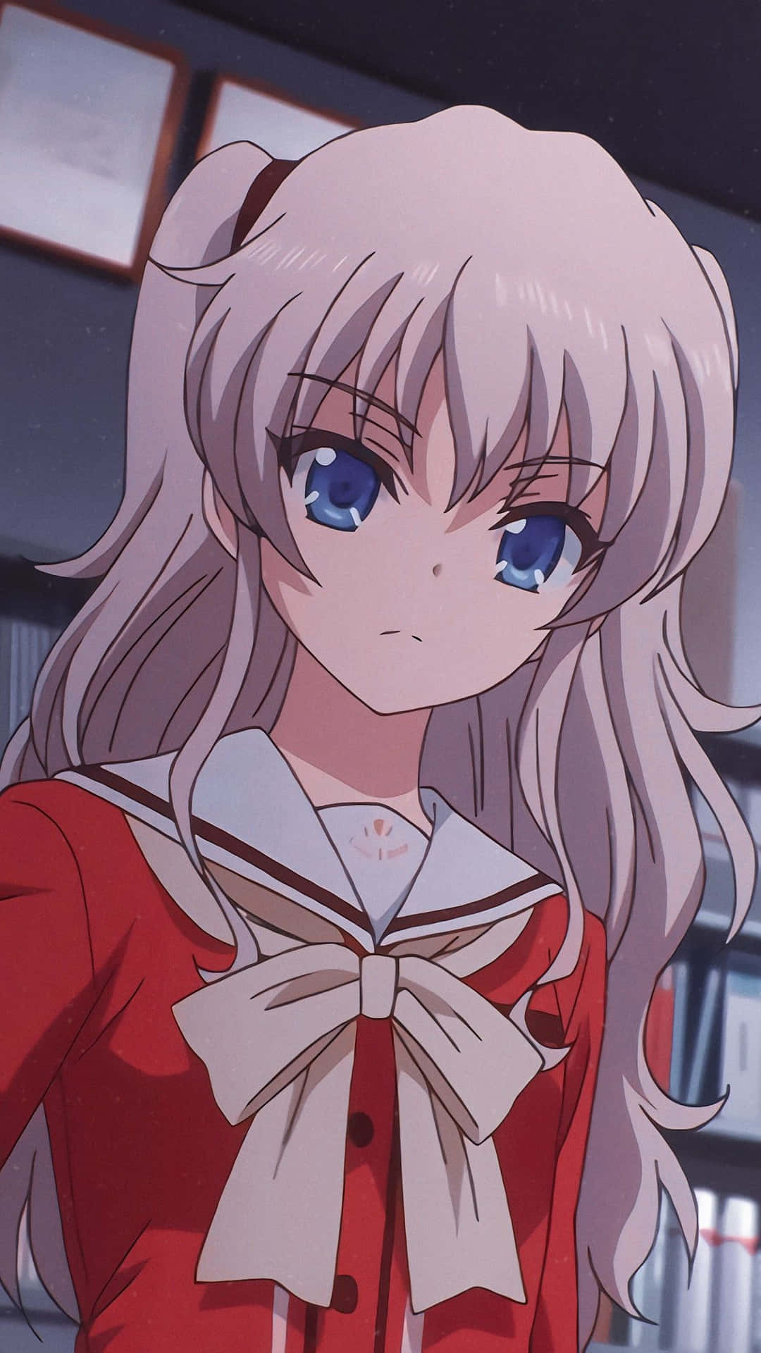 Charlotte Anime Nao Serious Face