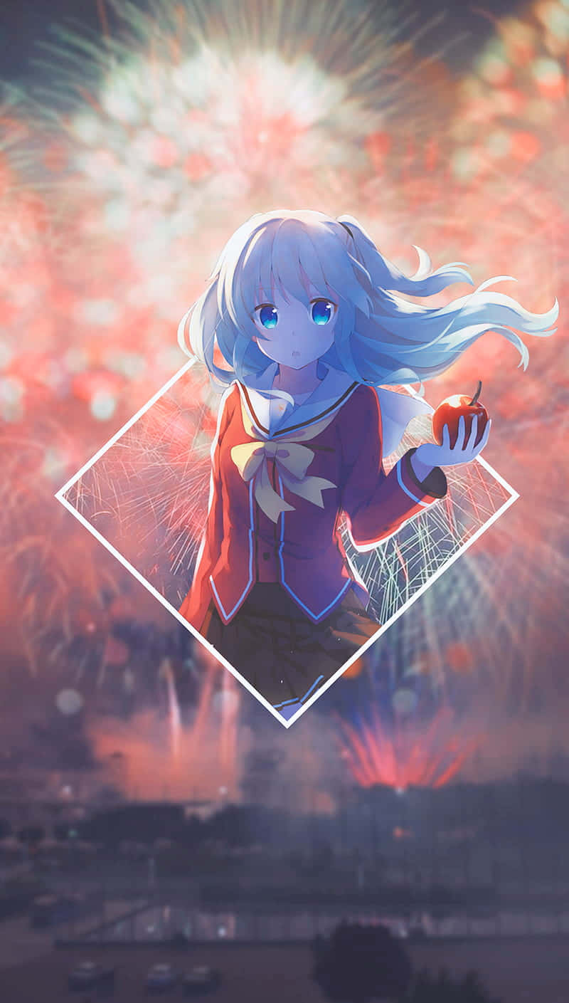 Charlotte Anime Nao With Firework