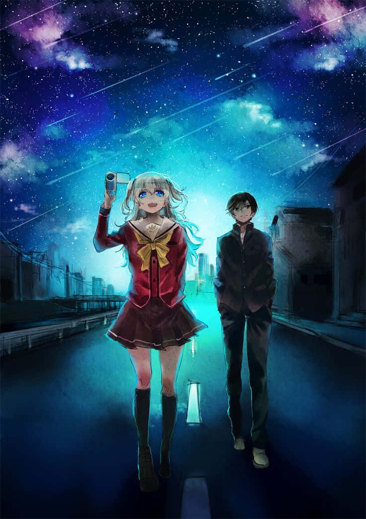 Charlotte Anime Recording Sky