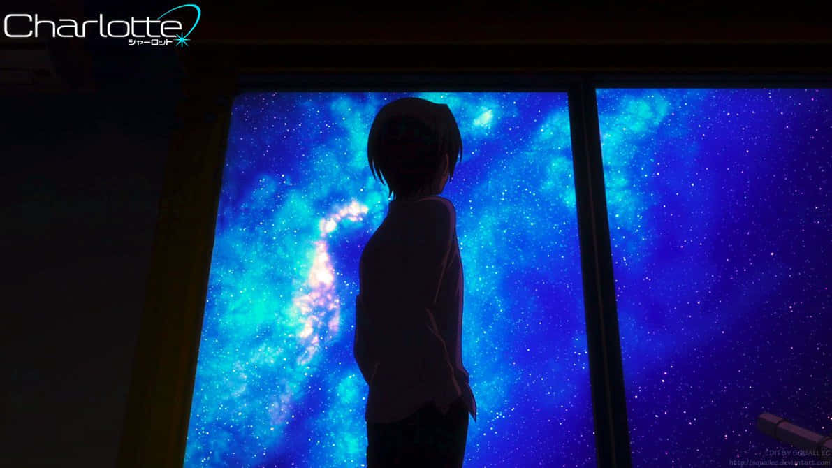 Charlotte Anime Yuu In Room Background