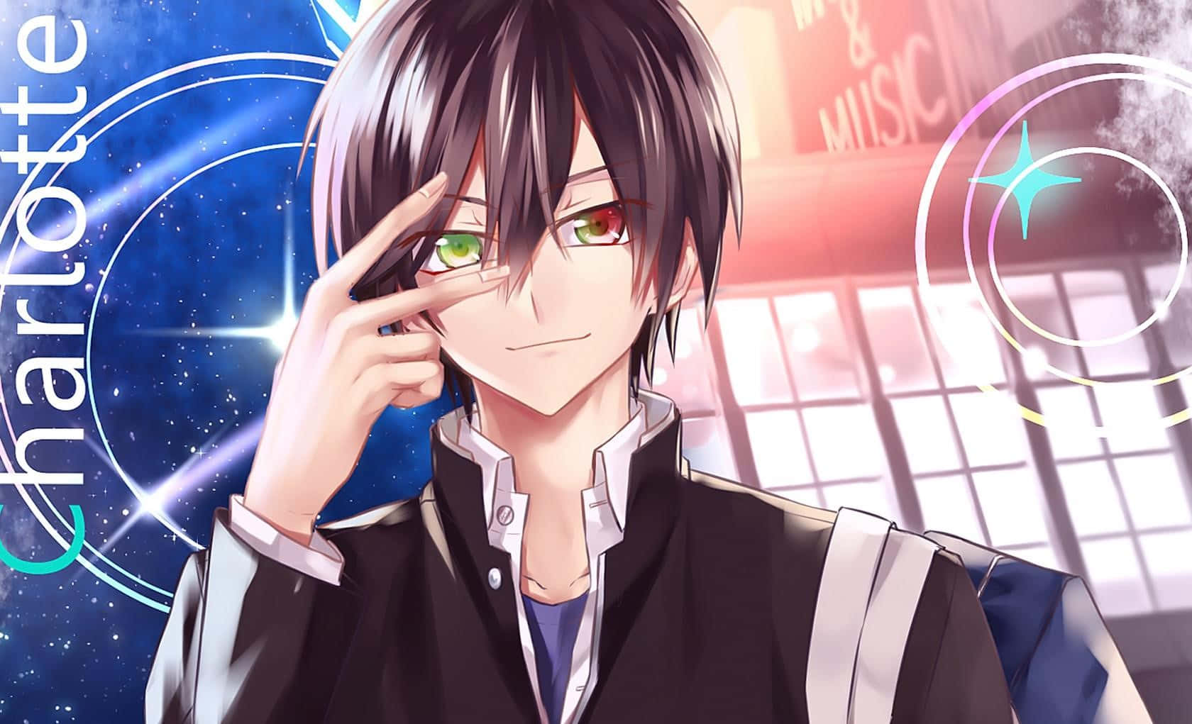 Charlotte Anime Yuu Otosaka Background