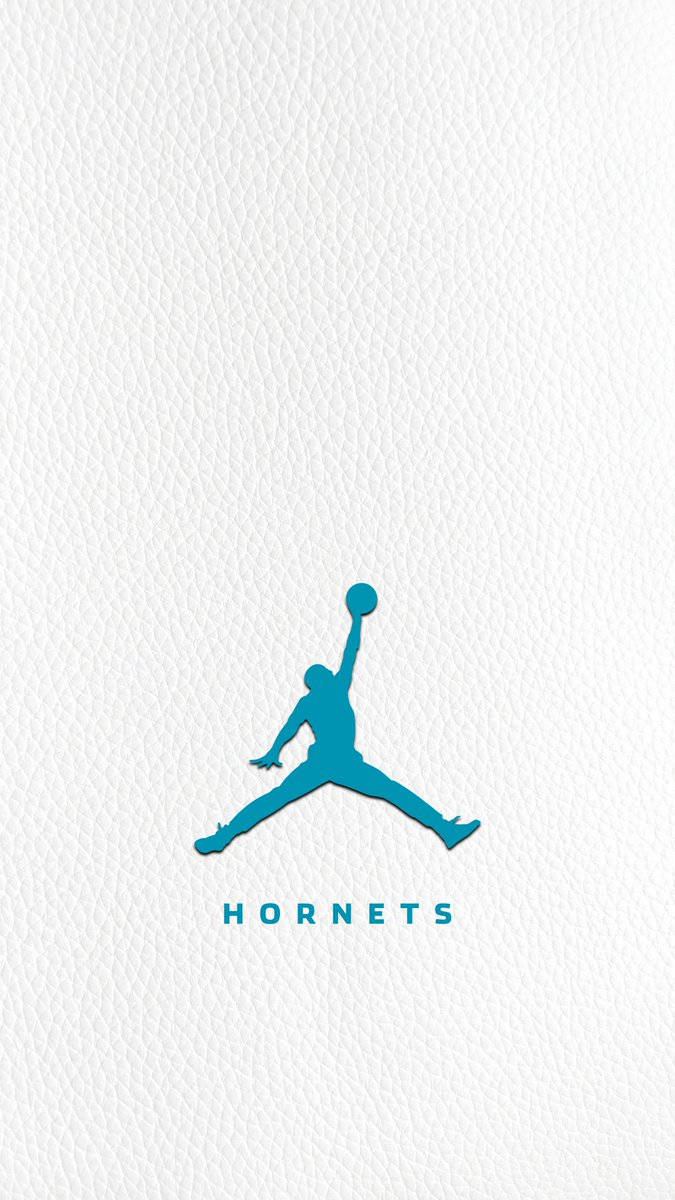 Charlotte Hornets And Nba Logo Background