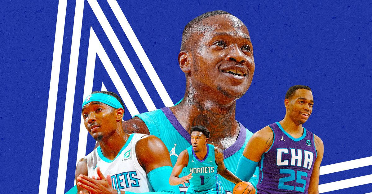 Charlotte Hornets Basketball Players Background