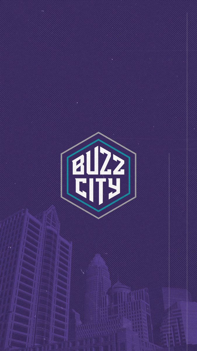 Charlotte Hornets Buzz City Background