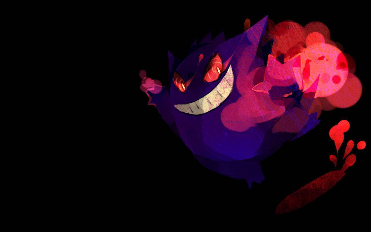 Charm The Crowd With A Gengar In A Cloud Of Pink Smoke!