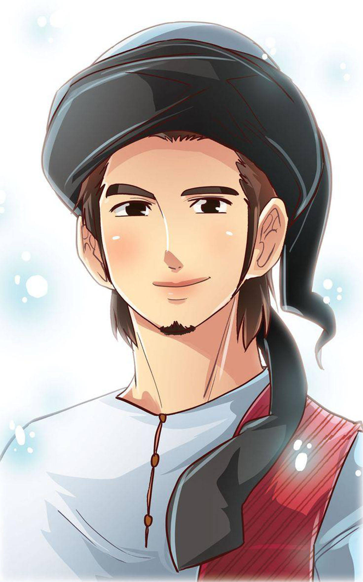 Charming Anime Islamic Boy