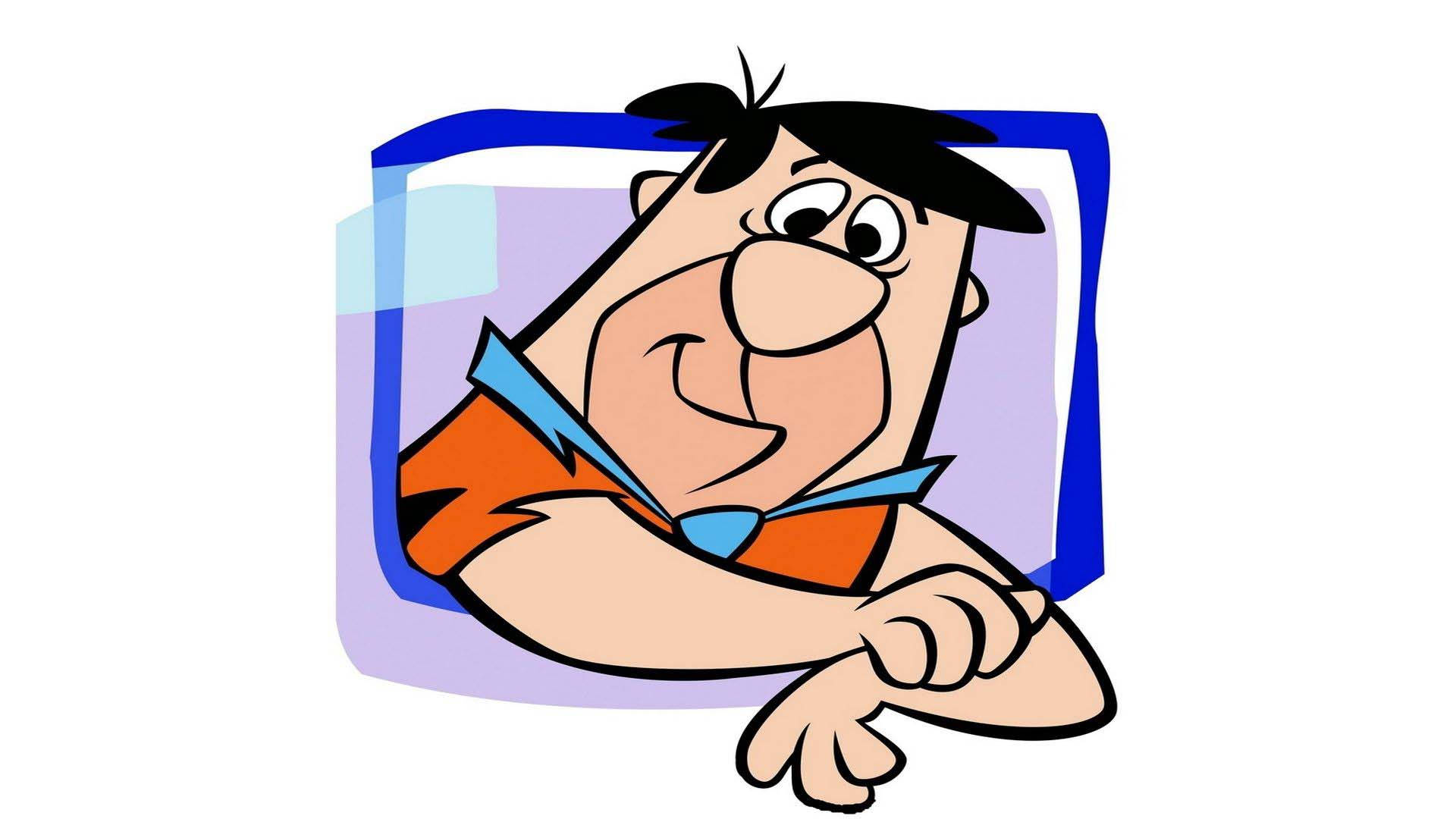 Charming Illustration Of Fred Flintstone Background