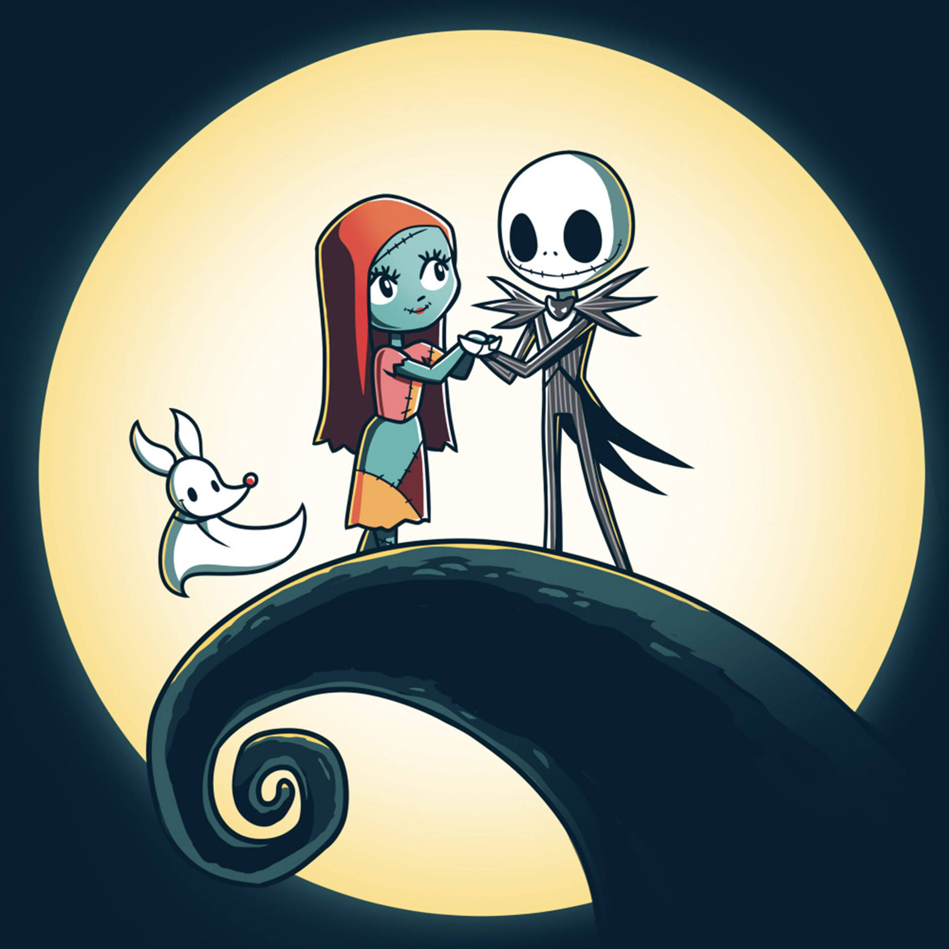Charming Jack And Sally Background