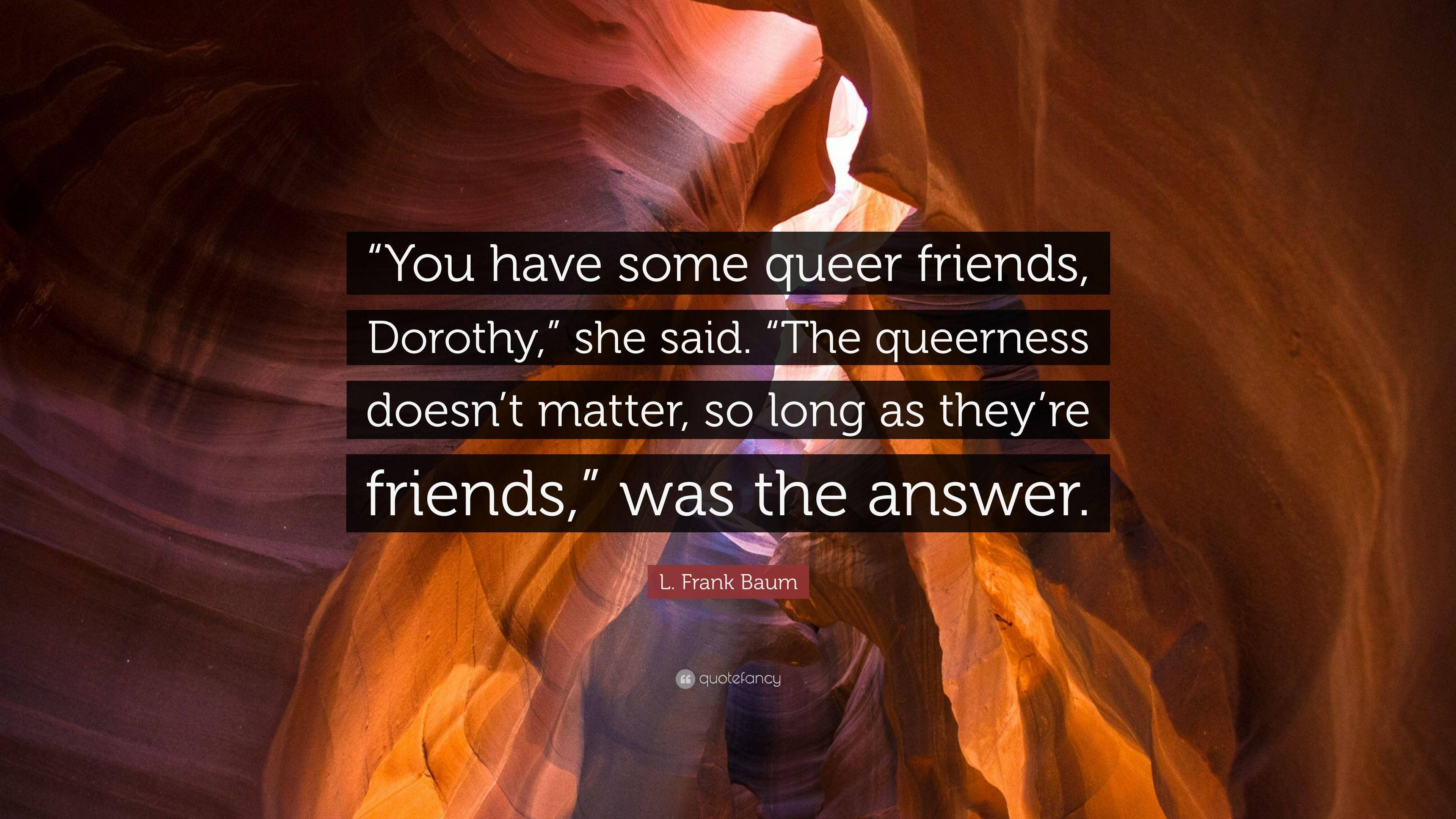Charming Queer Quotes Background