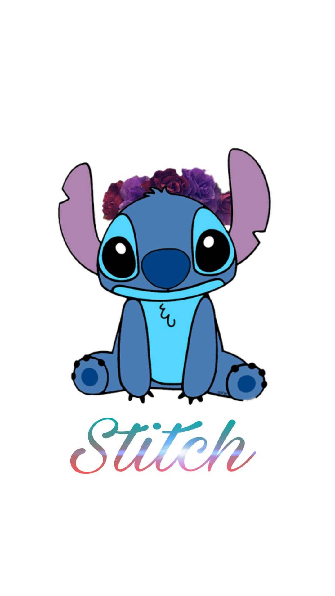 Charming Stitch Phone Background