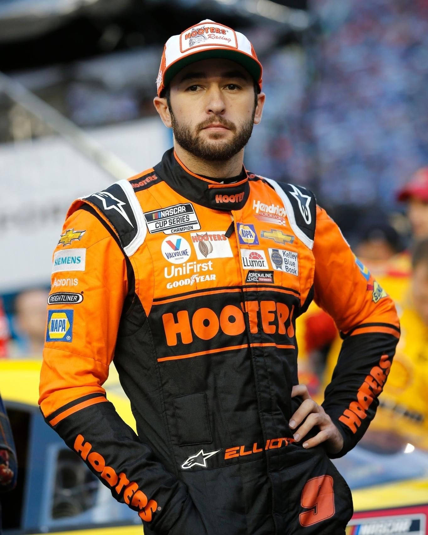 Chase Elliot With Hand On Waist