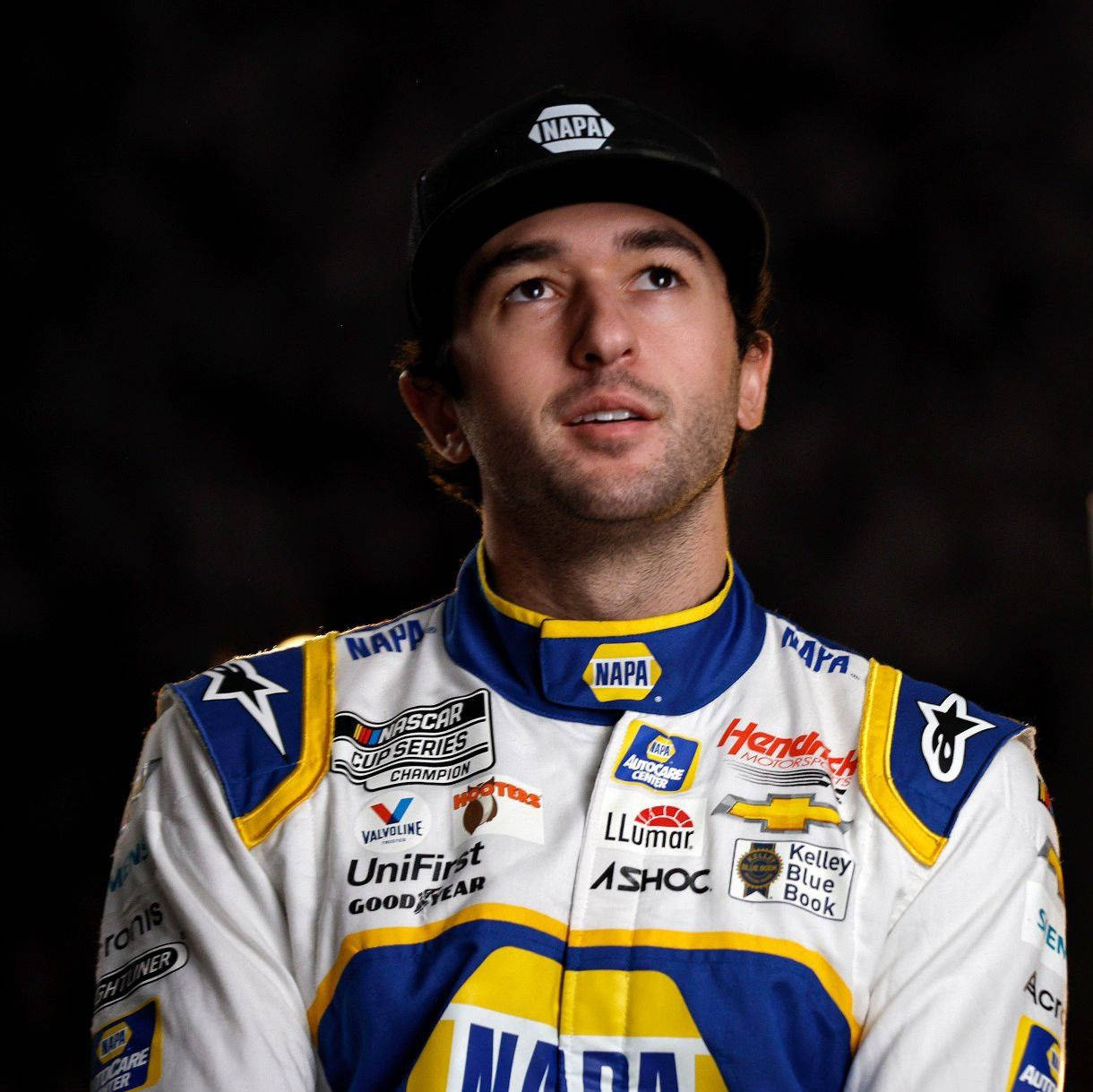 Chase Elliott Deep In Thought