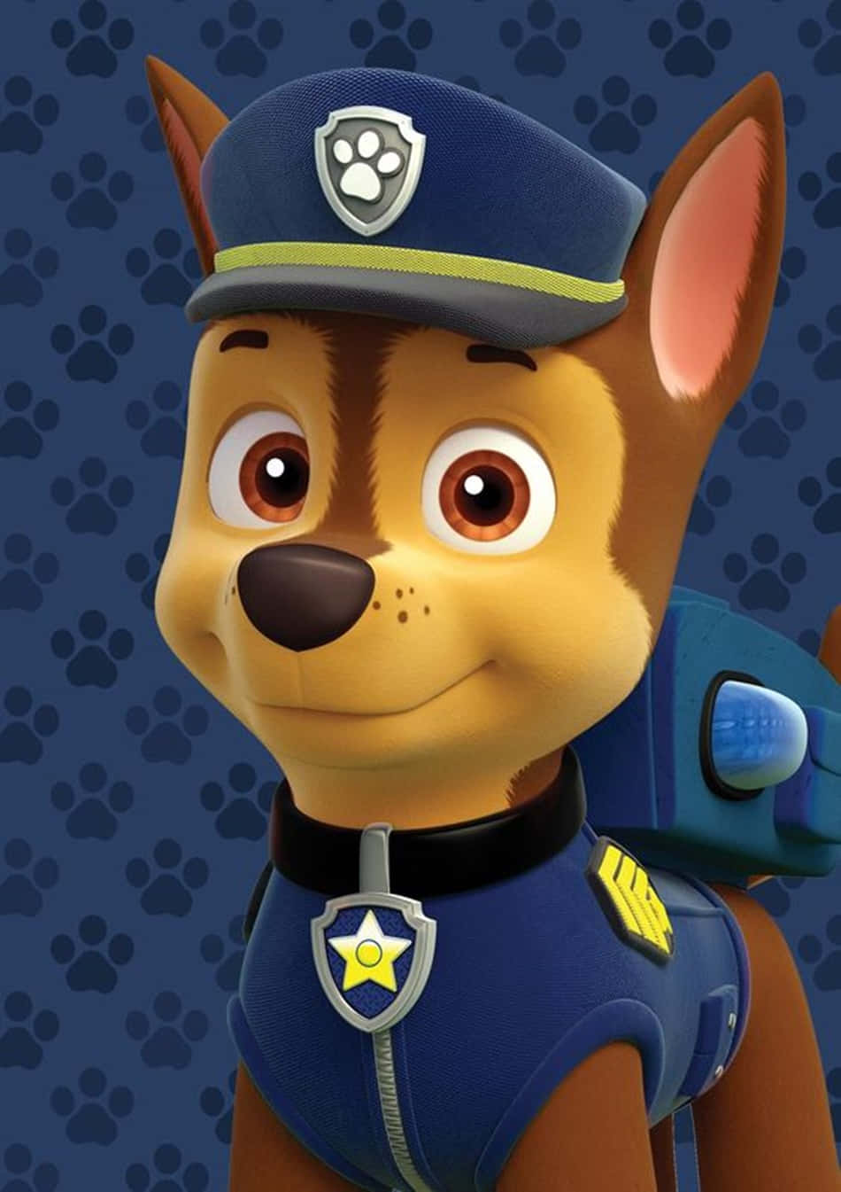 Chase From Paw Patrol Is Ready For Adventure! Background