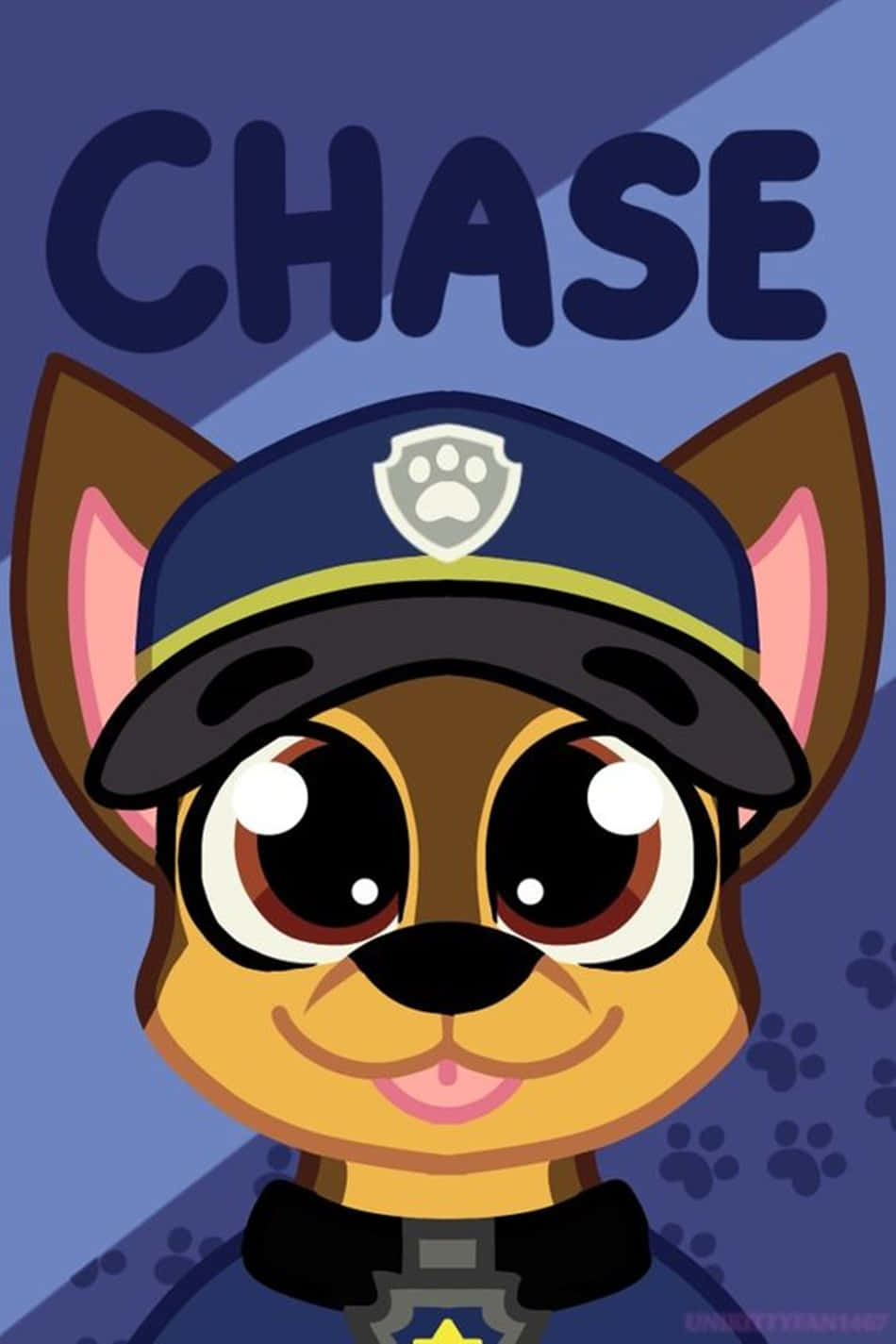 Chase From Paw Patrol Is Ready For Adventure Background