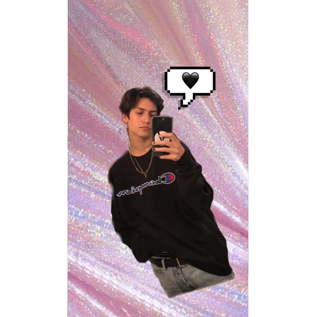 Chase Hudson Enjoying The Summer Sun