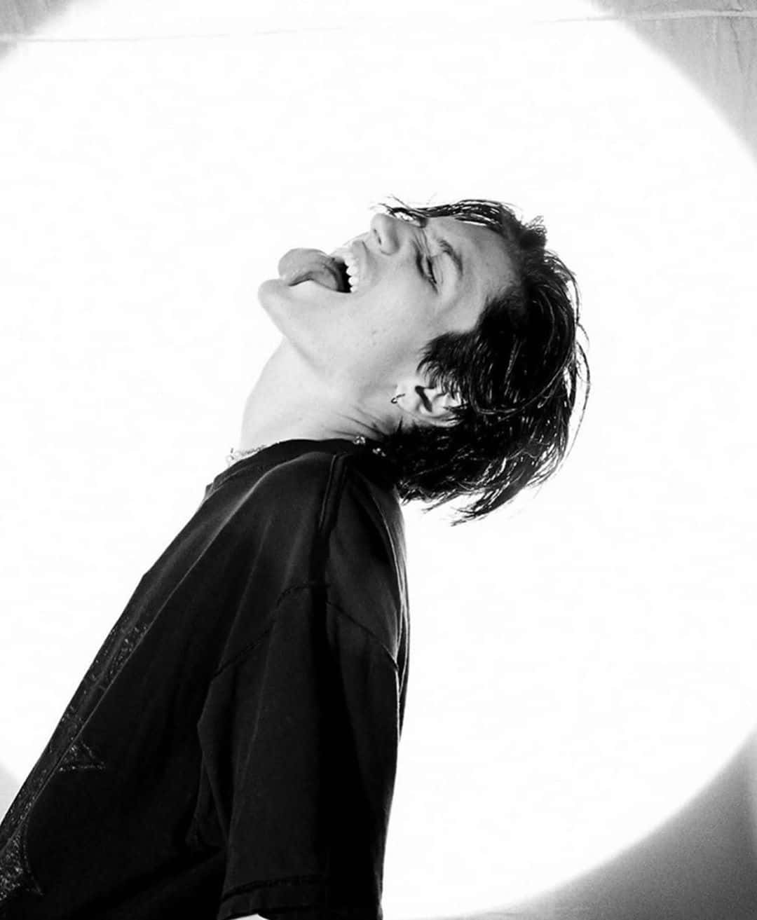 Chase Hudson Looking Confident In The Spotlight.