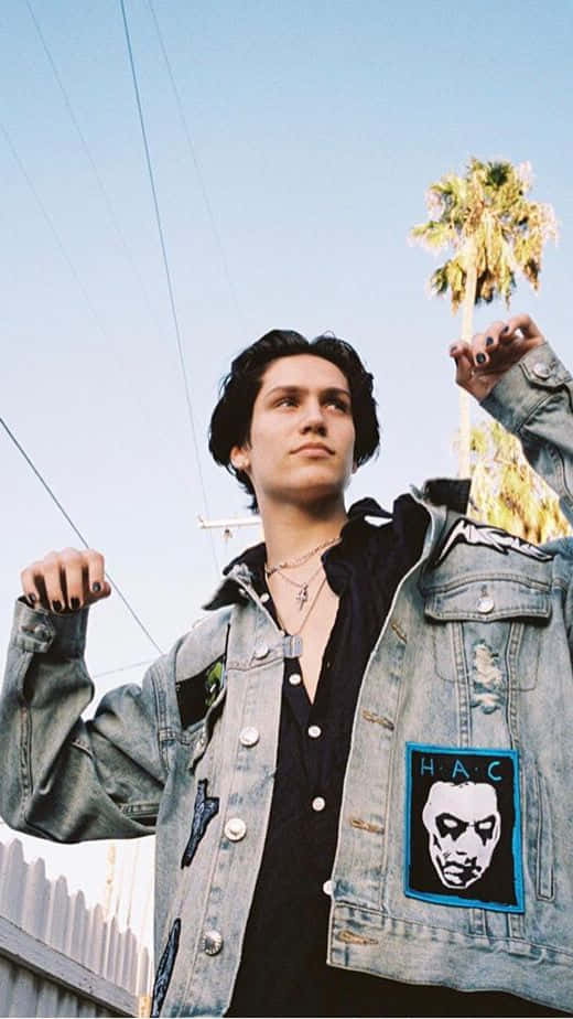 Chase Hudson Looking Cool In A Black And White Photoshoot