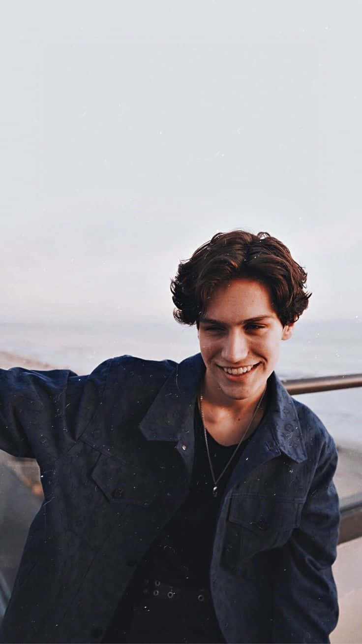 Chase Hudson Taking A Leisurely Walk In The Park