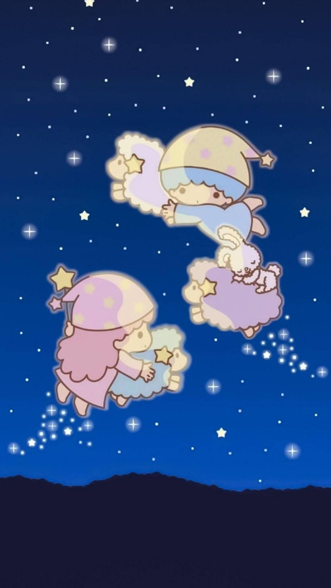 Chasing Little Twin Stars Background