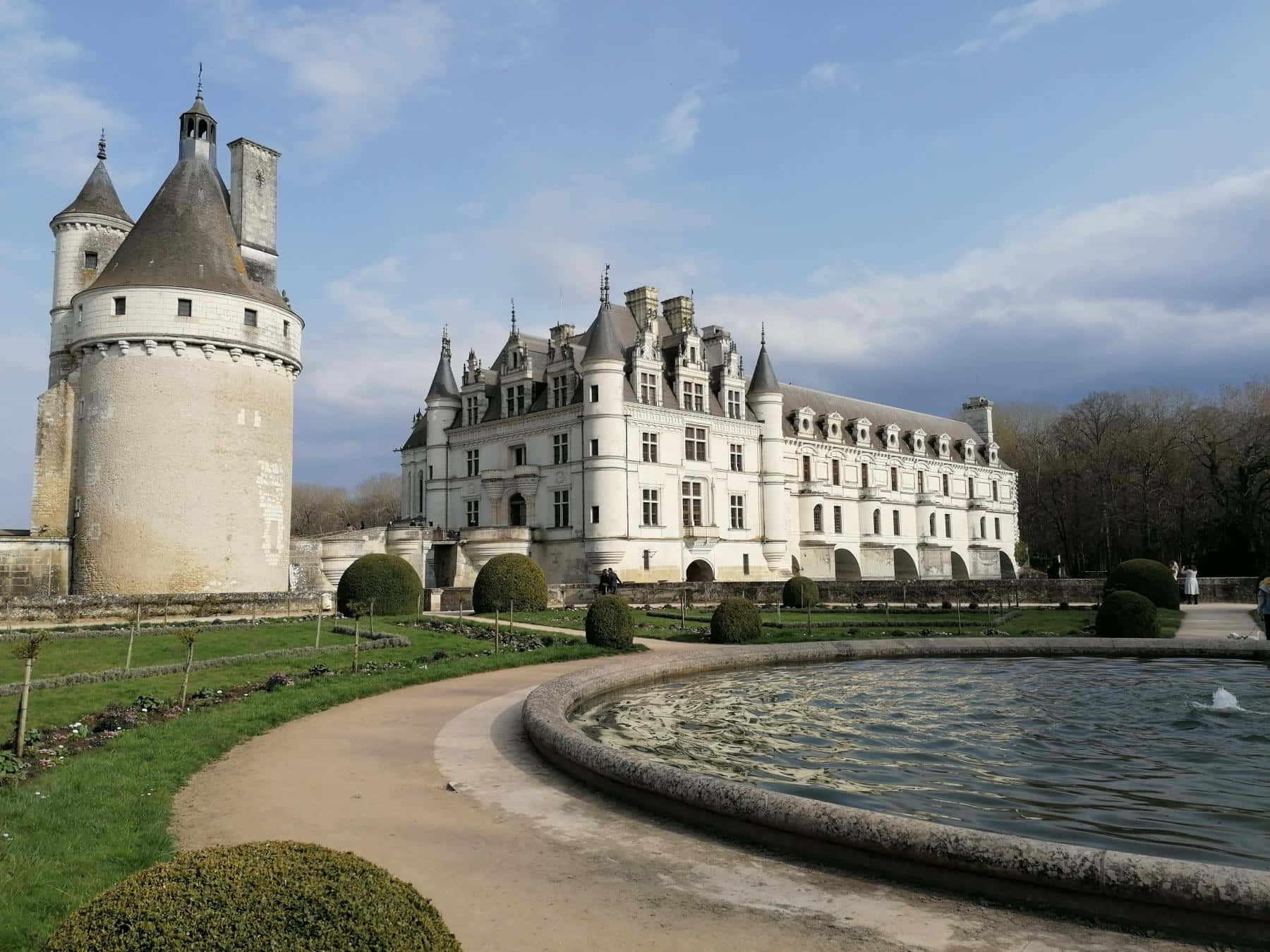 Chateau De Chenonceau Background