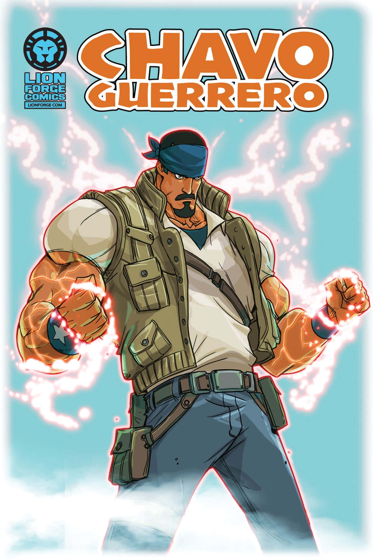 Chavo Guerrero Featured In Warrior's Creed Comic. Background