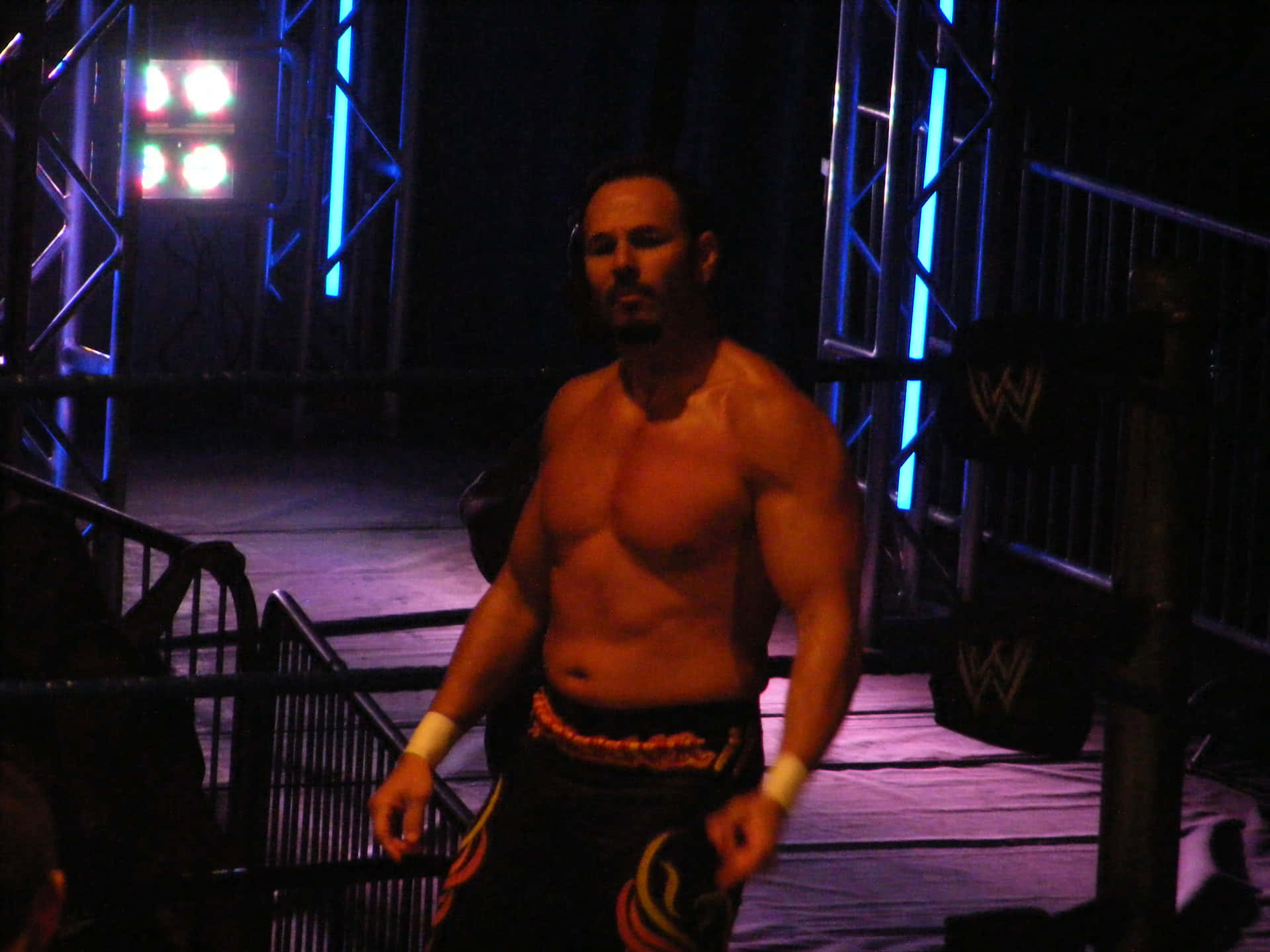 Chavo Guerrero - The Wrestling Legend In Action Behind The Scenes Background