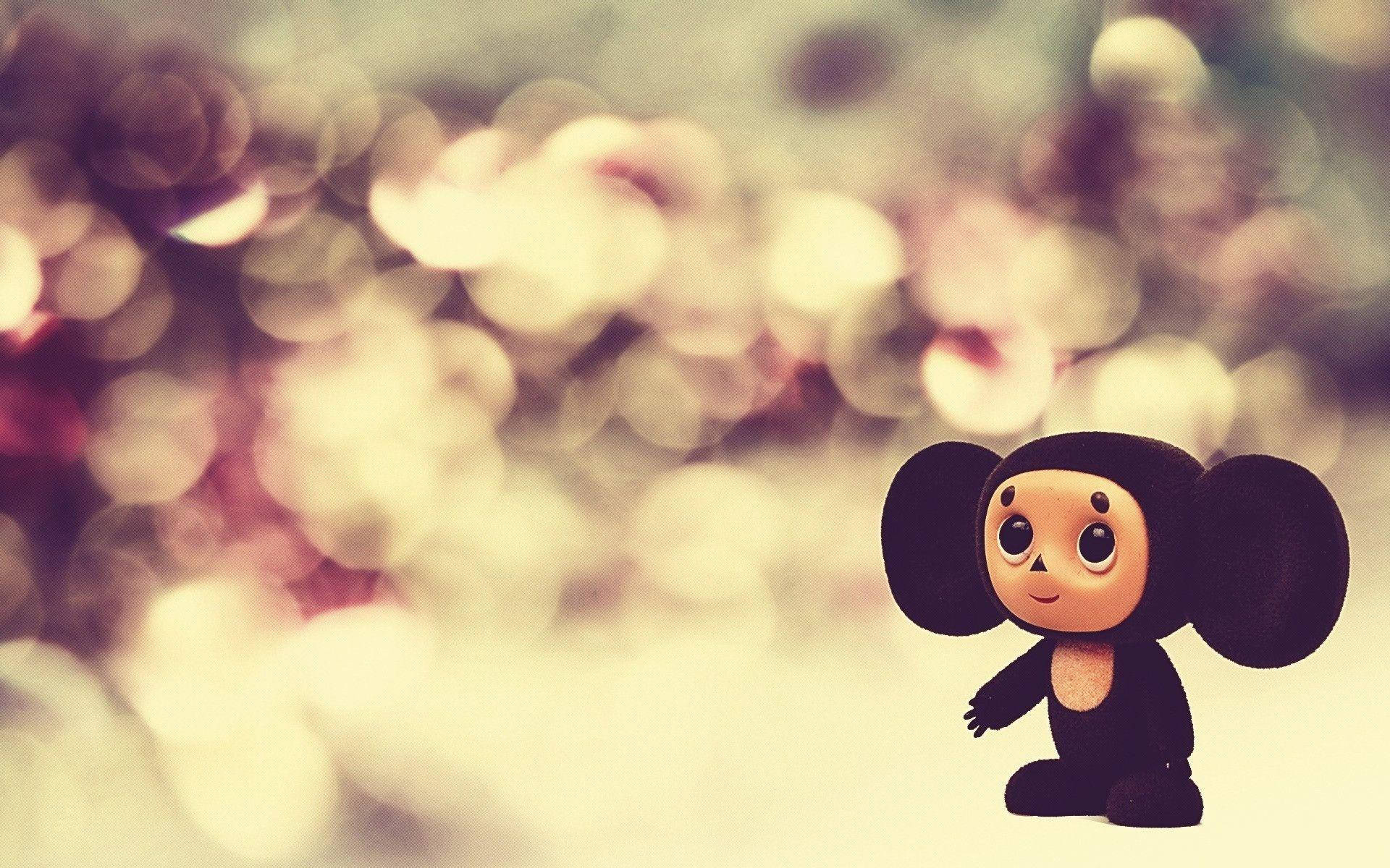 Cheburashka Bokeh Cute Desktop Background