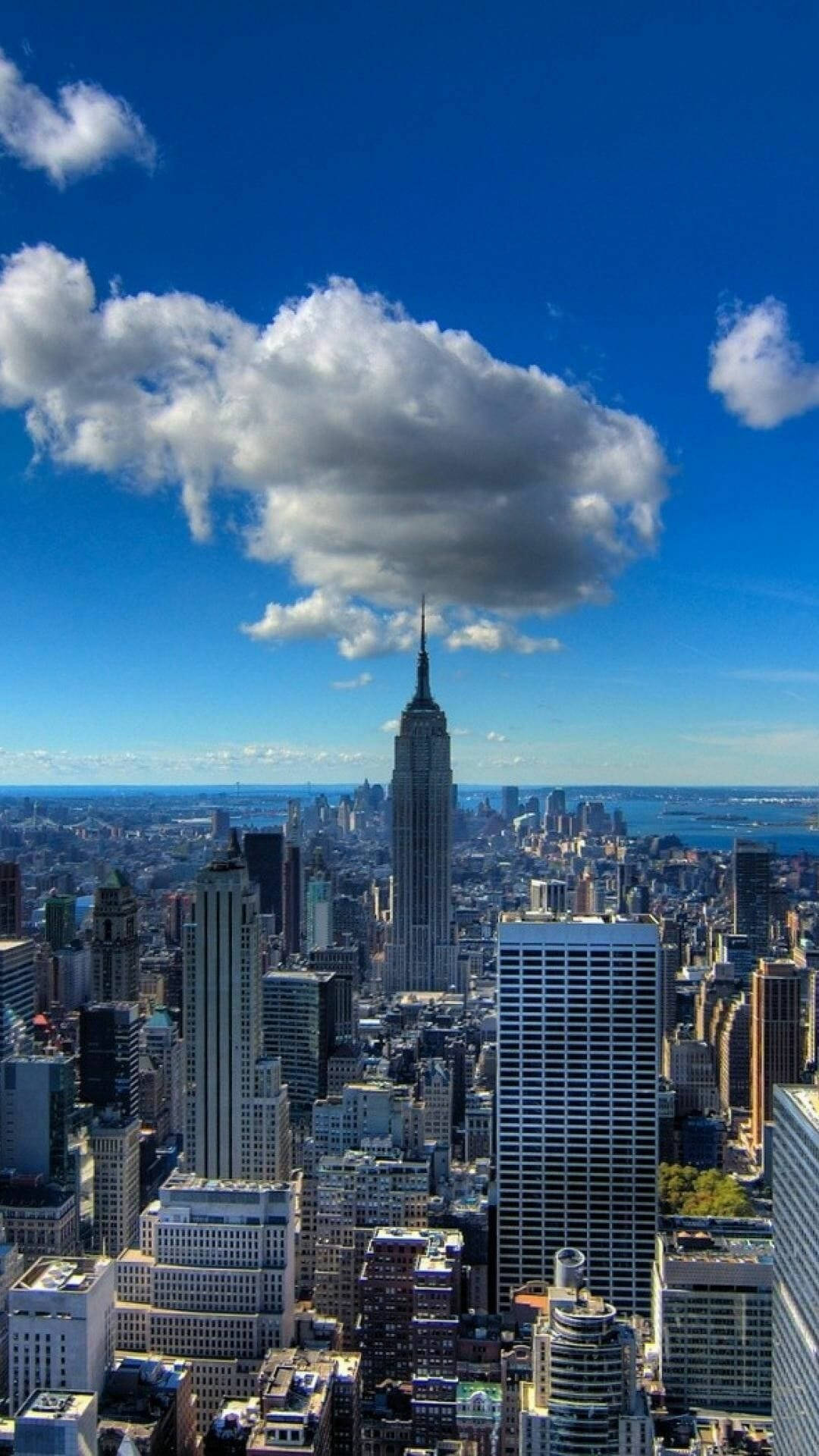 Check Out The Breathtaking Skyline Of New York City Background