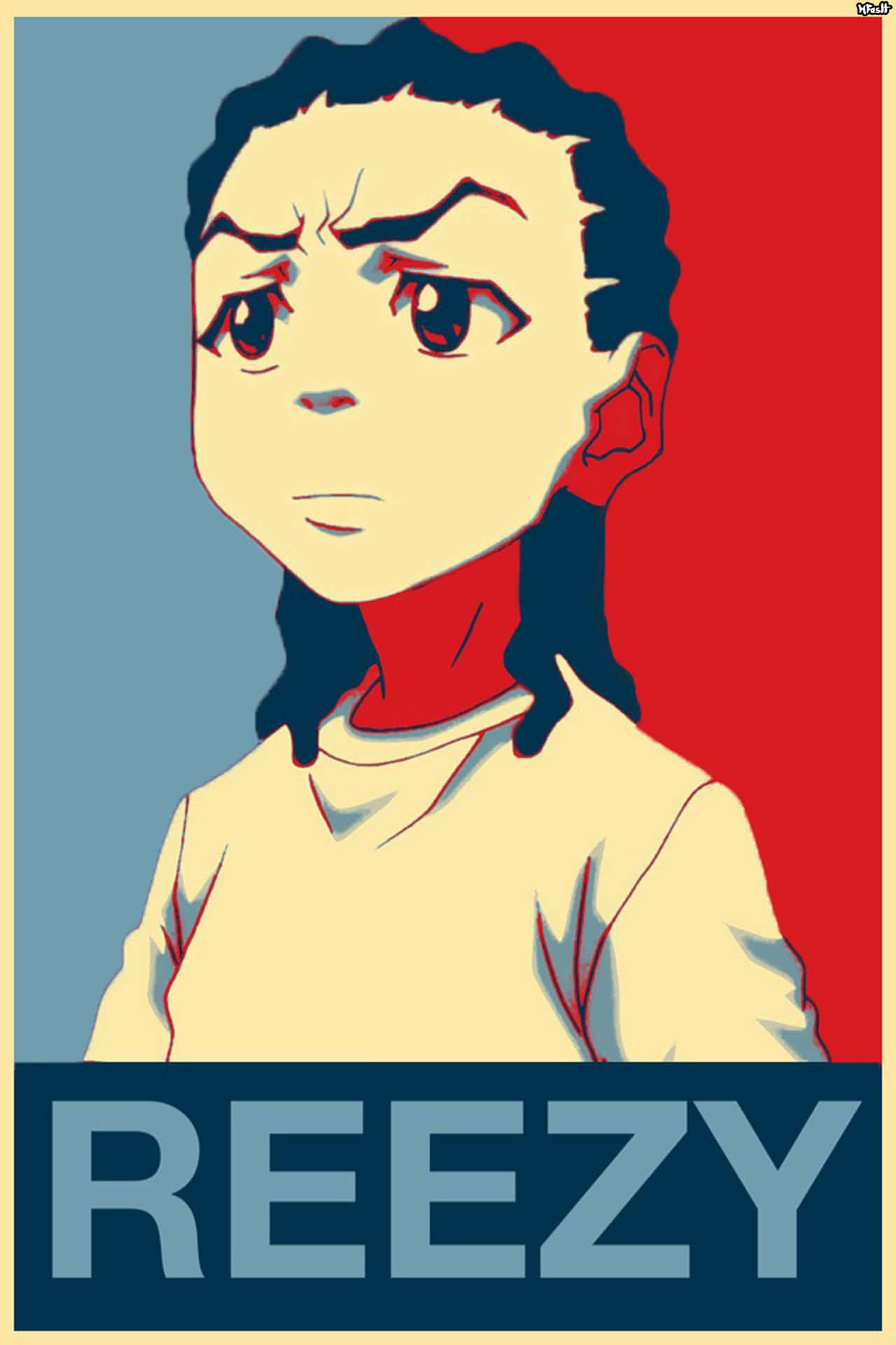 Check Out The Exclusive Collection Of Boondocks Bape Streetwear Background