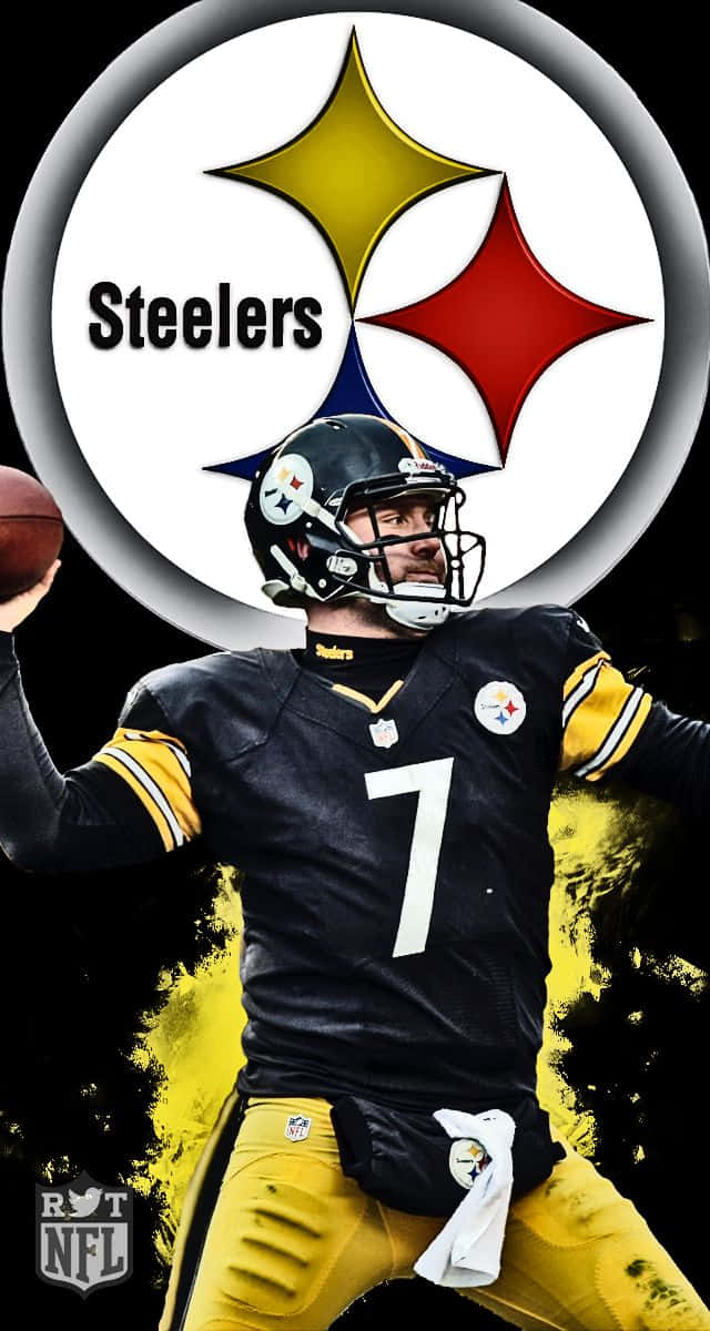 Check Out This Sleek Pittsburgh Steelers-themed Iphone Background