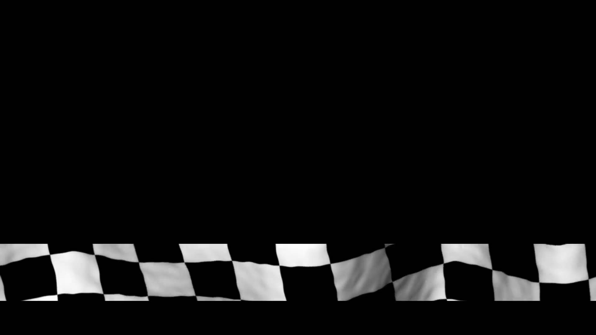 Checkered Flag On Black Backdrop