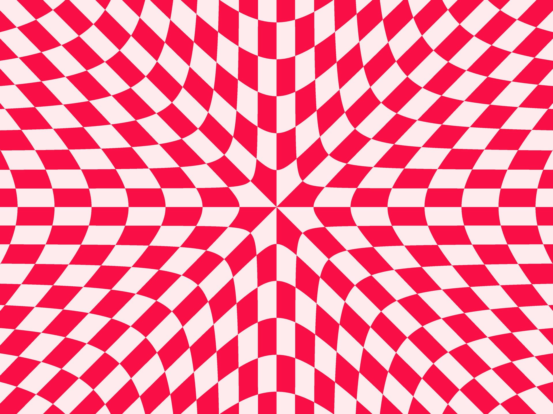 Checkered Red Color Pattern Background