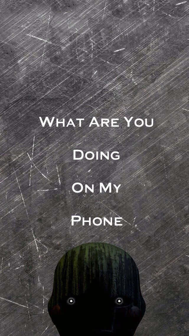Checking The Time, Or Checking The Phone? Background