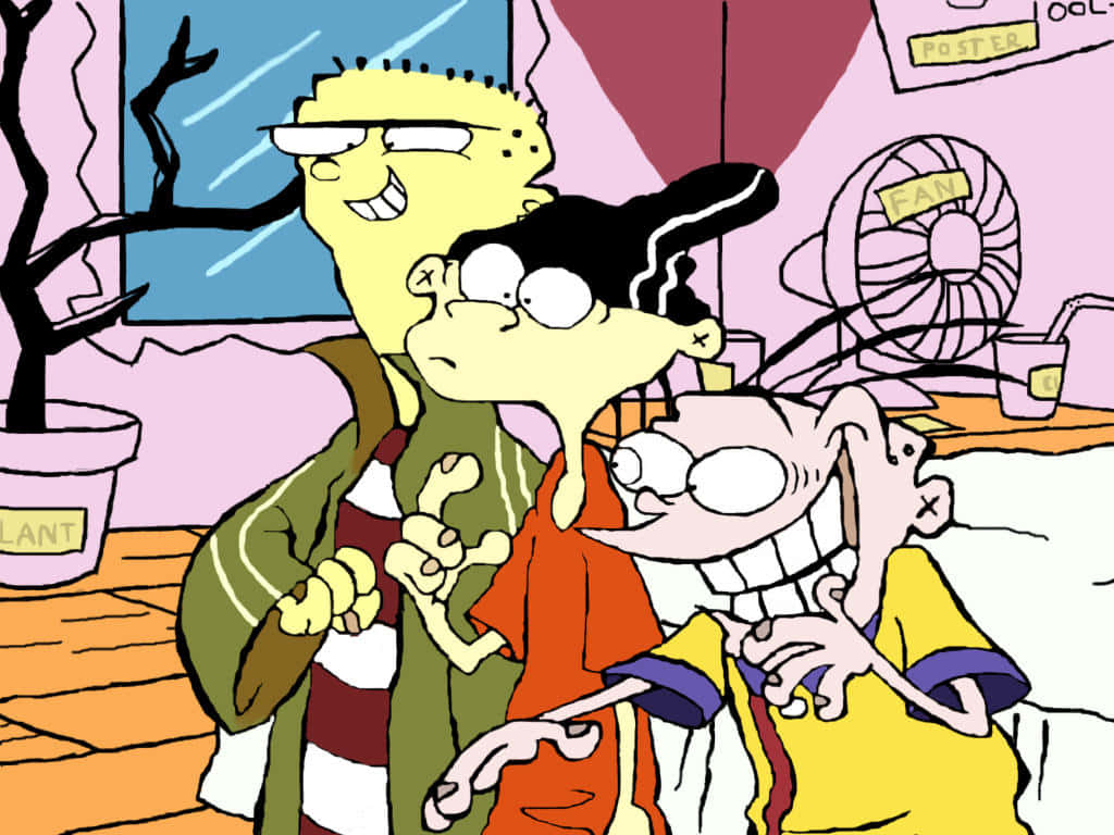 Cheeky Faces Of Ed, Edd N Eddy Background