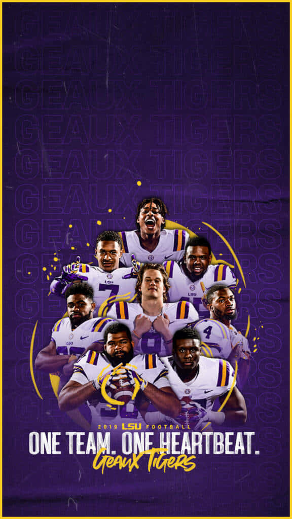 Cheer On The Lsu Tigers With Your Iphone! Background