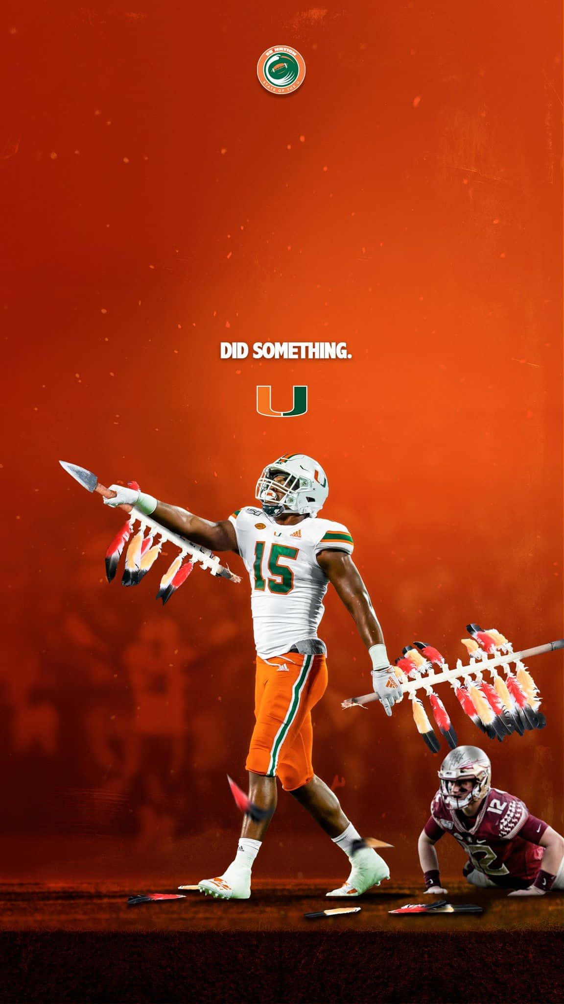 Cheer On The Miami Hurricanes! Background