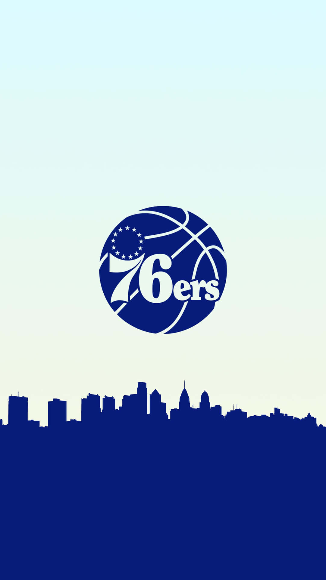 Cheer On The Philadelphia 76ers With Your Own Personalized Iphone Background