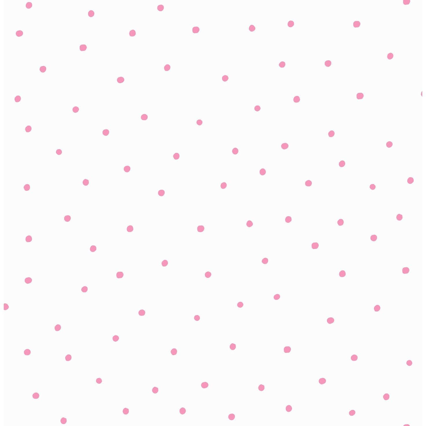 Cheerful Ambiance With Pink Polka Dot Wallpapers Background