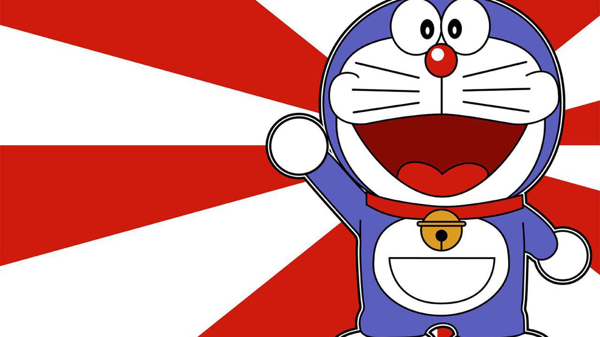Cheerful And Adorable Doraemon