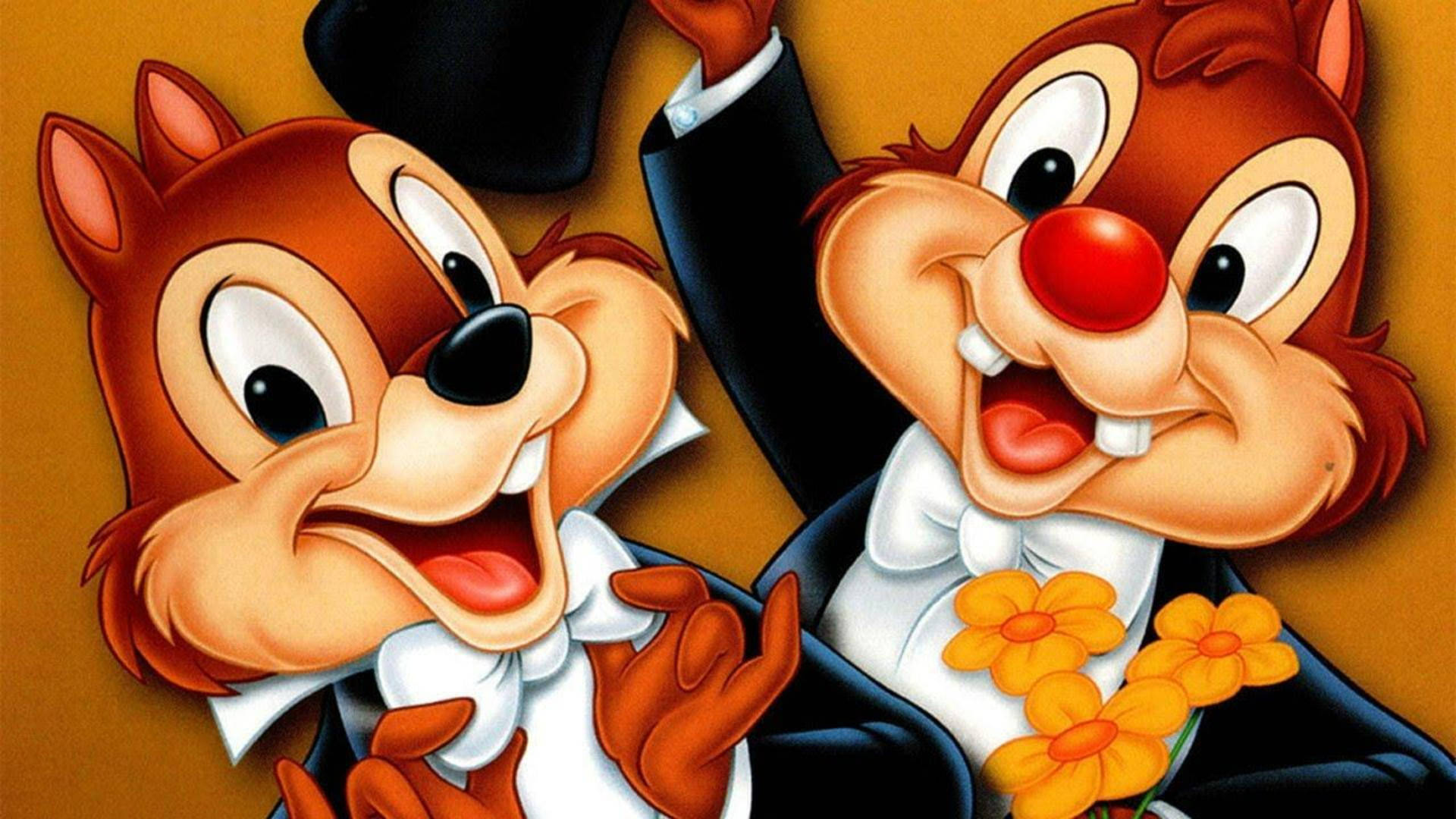 Cheerful Chip N Dale Rescue Rangers